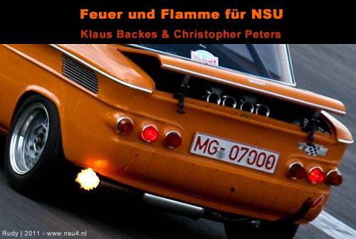 NSU TT Feuer ünd Flamme