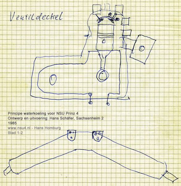 Principeschema waterkoeling Prinz 4