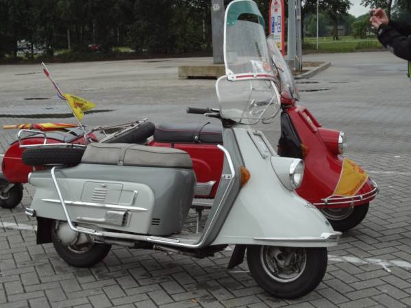 Duitse Merkenrit 2012 voor 8 motoren