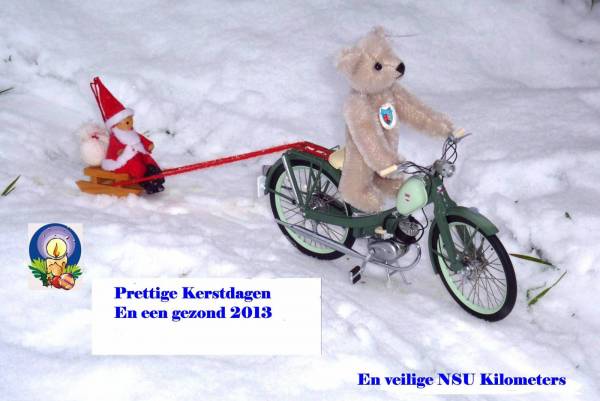 Prettige Feestdagen en een gezond 2013