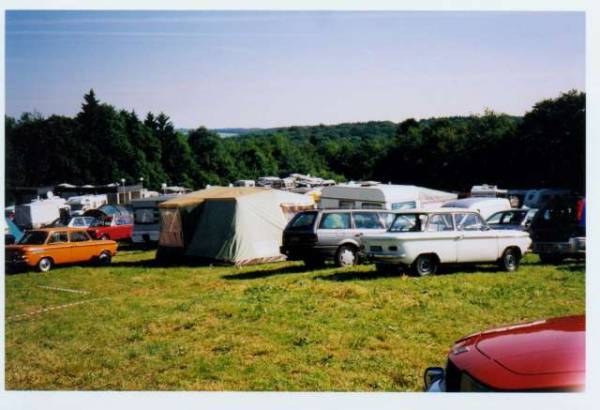 Chevetogne 2003 Treffen met de vouwwagen