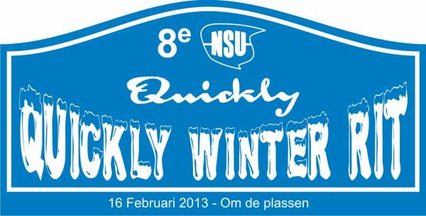 Banner 8e NSU Quickly Winterrit 2014