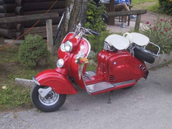 Mooie NSU scooter