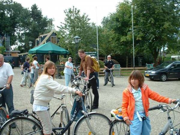 fietsen met nsu.