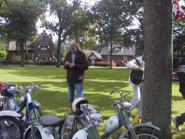 Gerrit draait een shaggie