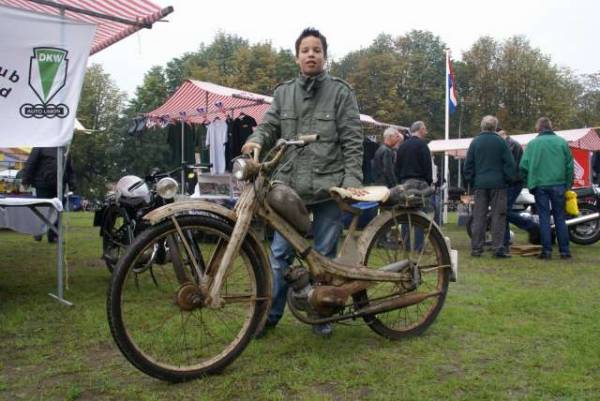 roestbakkie met de berijder