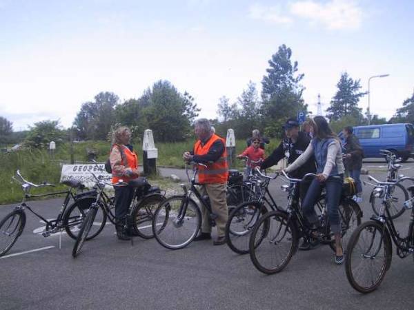 Klaar voor het fietsritje 2008