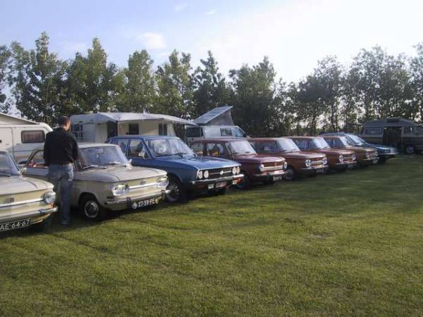 op de NSU camping