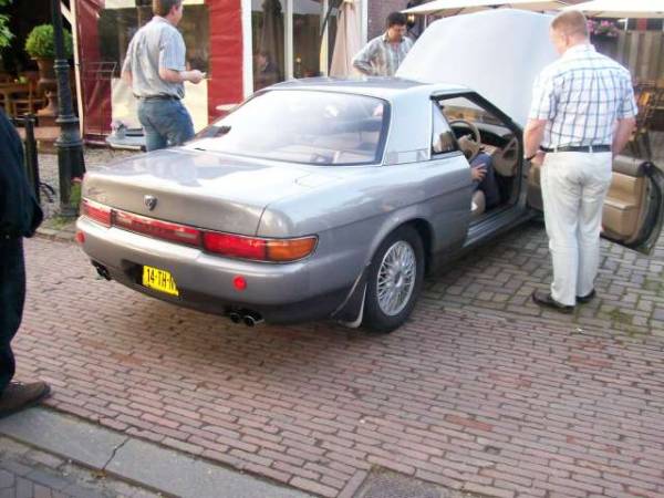 Achterkant van de bijzondere Wankel...