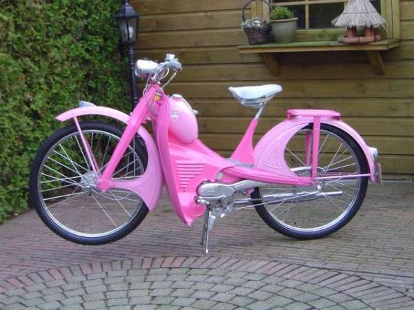 NSU Pink Quickly S 1958.