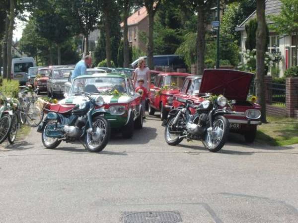 NSU Club bezoekt Bloemencorso Leersum.