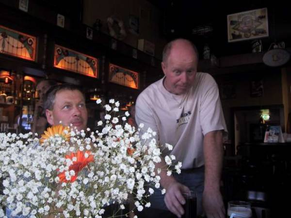 Bromfietsrit 2008 Sjaak en Marco