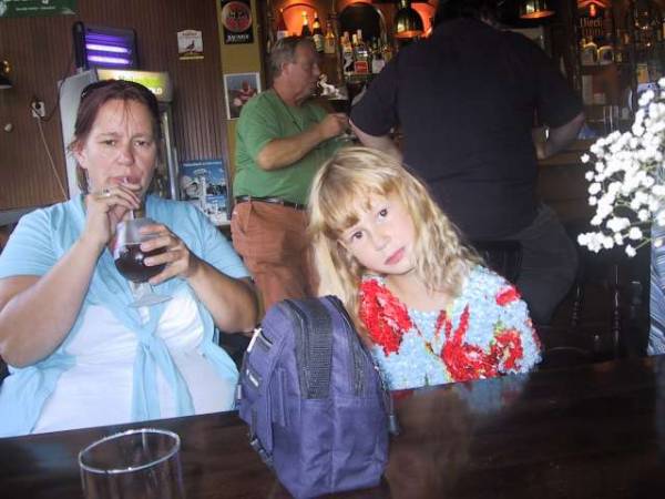 Bromfietsrit 2008 Nel en Sabrina