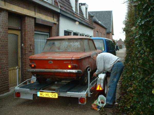 nsu prinz 4 rood.