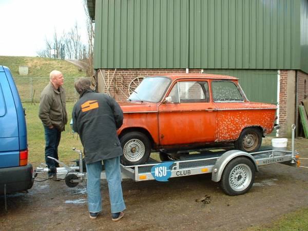 nsu prinz 4 rood.