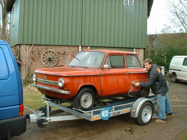 nsu prinz 4 rood.