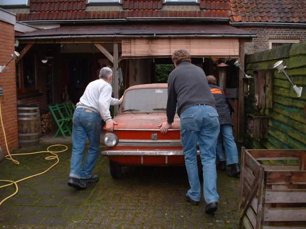 nsu prinz 4 rood.