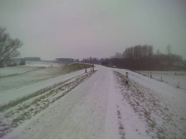 Hollands sneeuwlandschap