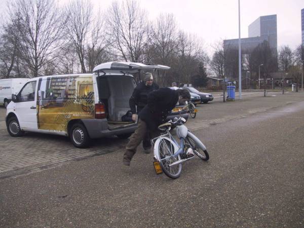 4e kouwe klauwen NSU Quickly Bikkels Winterrrit