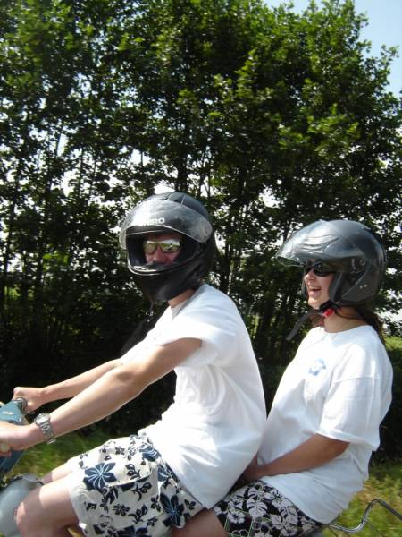 HAHA lachen onderweg :-)