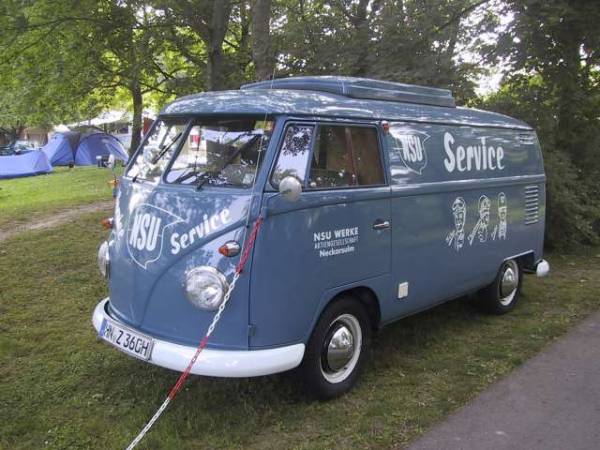 Vreselijk leuke en mooie NSU bus