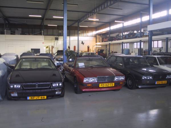 Taxatie en onderdelendag 2010  bij de buurman