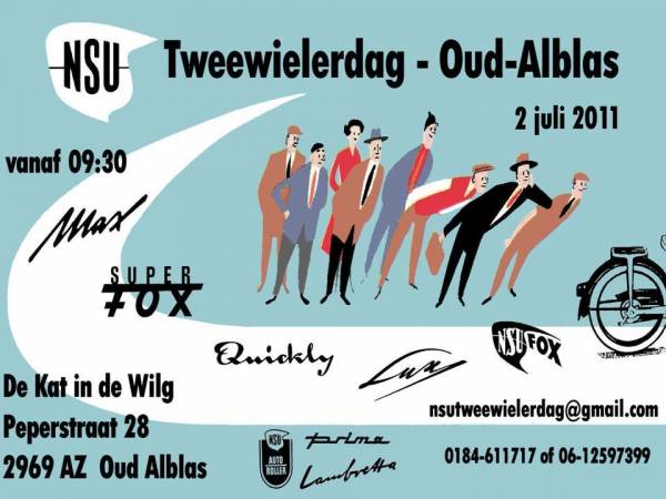 Tweewielerdag Oud-Alblas 2011